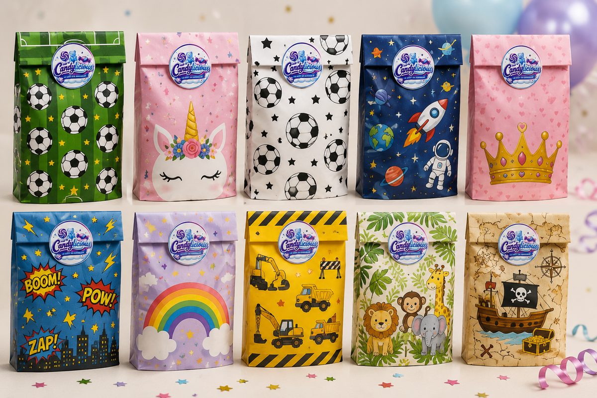Sachets anniversaire Candylicious