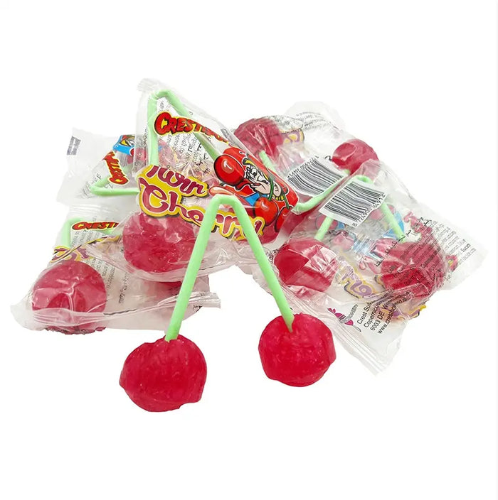 Sucette Cerise Double Tige (1x)